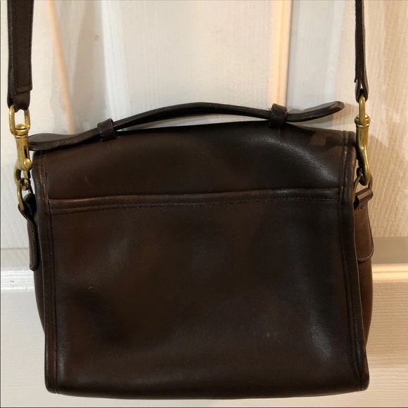 Vtg. Coach Court Crossbody Bag J9C-9870 - Picture 3 of 11